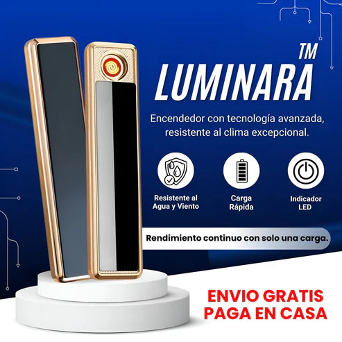 LUMINARA™ - El encendedor eléctrico recargable que no necesita gas.