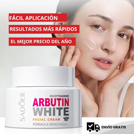 CREMA ARBUTIN WHITE | NUEVA FORMULA DE ACCIÓN RÁPIDA